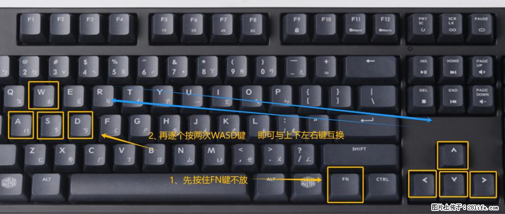 键盘，怎样把wasd键与上下左右方向键互换？ - 生活百科 - 楚雄生活社区 - 楚雄28生活网 cx.28life.net